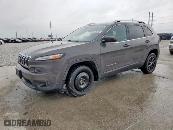 2018 Jeep Cherokee Latitude Plus with VIN 1C4PJLLB6JD518540, listed as a Copart auction lot 57513175 with 94,995 mi miles and Salvage title. Bid and sale history available at DreamBid. Image 1.