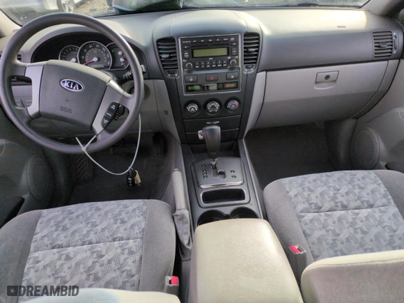 2007 Kia Sorento EX with VIN KNDJC736075717029, listed as a Copart auction lot 47631545 with 31,126 mi miles and Salvage Title. Bid and sale history available at carsss.com. Image 8.