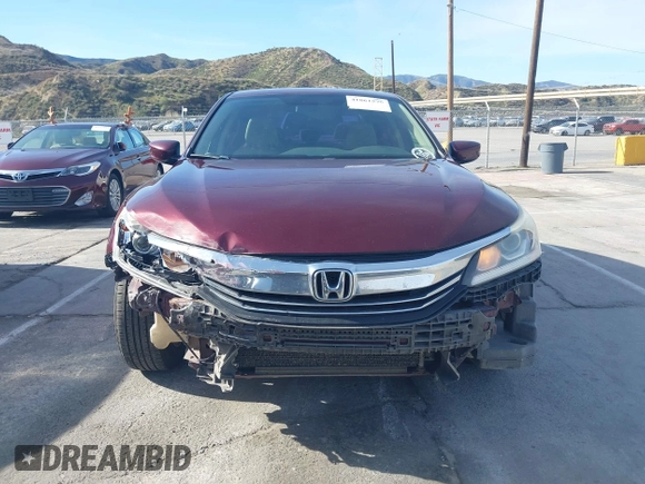2017 Honda Accord Sedan LX with VIN 1HGCR2F38HA155306, listed as a IAAI auction lot 41861579 with 162,464 mi miles. Bid and sale history available at carsss.com. Image 12.
