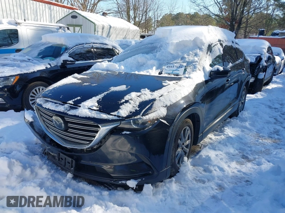 2019 Mazda CX-9 Touring with VIN JM3TCACY0K0322742, listed as a IAAI auction lot 41617659 with 122,041 mi miles. Bid and sale history available at carsss.com. Image 17.