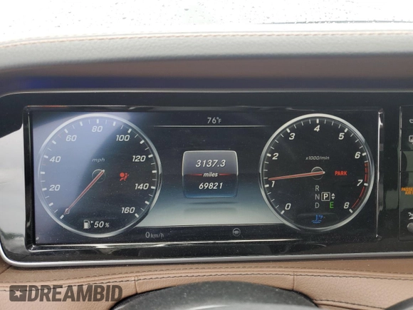 2016 Mercedes-Benz S 550 z VIN WDDUG8FB8GA203281, wystawiony jako Copart lot #59143555 z przebiegiem 69 821 mil mil oraz Szkoda całkowita • Salvage title. Historia ofert i sprzedaży dostępna na DreamBid. Obrazek 9.