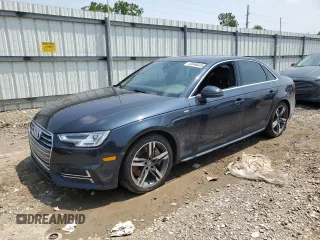 2018 Audi A4 Premium Plus with VIN WAUENAF4XJA231343, listed as a Copart auction lot 63646645 with 108,838 mi miles and Clean title. Bid and sale history available at DreamBid. Image 1.