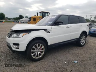 2016 Land Rover Range Rover Sport Dynamic with VIN SALWR2EF4GA122642, listed as a Copart auction lot 62271945 with 107,110 mi miles and Salvage title. Bid and sale history available at DreamBid. Image 1.