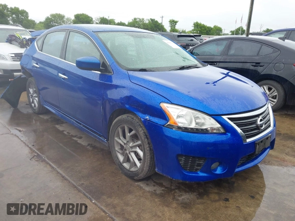 2013 Nissan Sentra S with VIN 3N1AB7AP2DL719233, listed as a IAAI auction lot 41891238 with 143,441 mi miles and . Bid and sale history available at DreamBid. Image 1.
