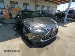 2023 Lexus ES 300h with VIN 58ADA1C18PU034705, listed as a Copart auction lot 56221745 with 43,267 mi miles and Salvage title. Bid and sale history available at DreamBid. Image 13.