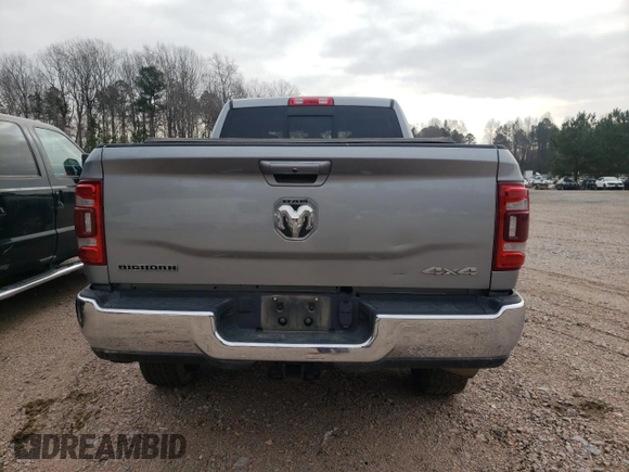 2022 Ram 2500 Big Horn with VIN 3C6UR5DL5NG322720, listed as a Copart auction lot 85967934 with 36,077 mi miles and Salvage Title. Bid and sale history available at carsss.com. Image 6.