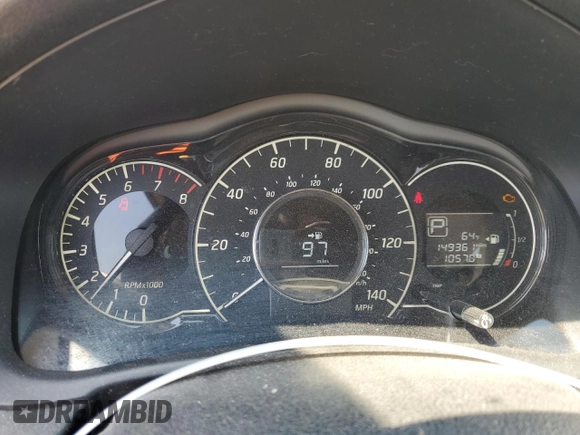 2016 Nissan Note S with VIN 3N1CE2CP6GL375748, listed as a Copart auction lot 52288485 with 149,361 mi miles and Salvage Title. Bid and sale history available at DreamBid. Image 9.