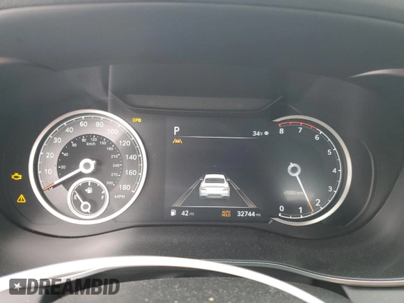 2023 Genesis G70 2.0T z VIN KMTG34TA4PU129221, wystawiony jako Copart lot #44924335 z przebiegiem 32 744 mil mil oraz Czysty tytuł • Clean title. Historia ofert i sprzedaży dostępna na DreamBid. Obrazek 9.