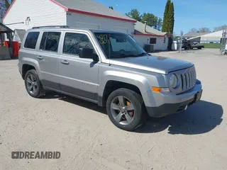 2015 Jeep Patriot High Altitude with VIN 1C4NJRFB2FD168448, listed as a IAAI auction lot 42171207 with 158,846 mi miles and . Bid and sale history available at carsss.com. Image 1.