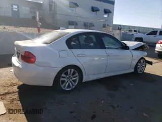 2006 BMW 3 Series 325i with VIN WBAVB13506PT09008, listed as a Copart auction lot 52020275 with 0 mi miles and Salvage Title. Bid and sale history available at carsss.com. Image 3.