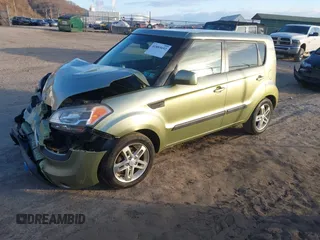 2011 Kia Soul + with VIN KNDJT2A20B7320355, listed as a IAAI auction lot 41885692 with 182,529 mi miles and . Bid and sale history available at DreamBid. Image 2.