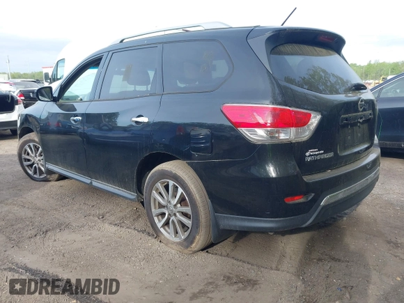 2015 Nissan Pathfinder S with VIN 5N1AR2MN2FC721337, listed as a IAAI auction lot 42120678 with 242,287 mi miles. Bid and sale history available at carsss.com. Image 3.