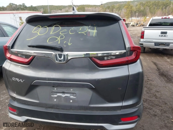 2020 Honda CR-V EX-L with VIN 7FARW1H88LE021937, listed as a IAAI auction lot 41452624 with 37,283 mi miles. Bid and sale history available at carsss.com. Image 14.