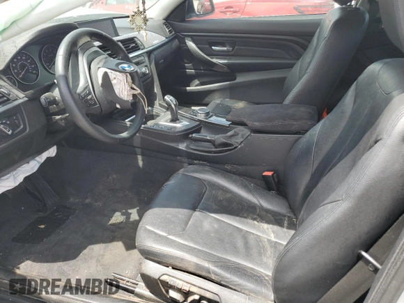 2015 BMW 4 Series 428i xDrive with VIN WBA3N5C59FK484702, listed as a Copart auction lot 61406785 with Not provided miles and Salvage title. Bid and sale history available at DreamBid. Image 7.