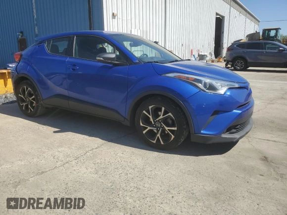 2018 Toyota C-HR XLE with VIN NMTKHMBX6JR027140, listed as a Copart auction lot 55142345 with 97,653 mi miles and Clean Title. Bid and sale history available at carsss.com. Image 4.