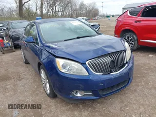 2014 Buick Verano Convenience Group with VIN 1G4PR5SK0E4132607, listed as a IAAI auction lot 41950914 with 109,938 mi miles and . Bid and sale history available at DreamBid. Image 1.