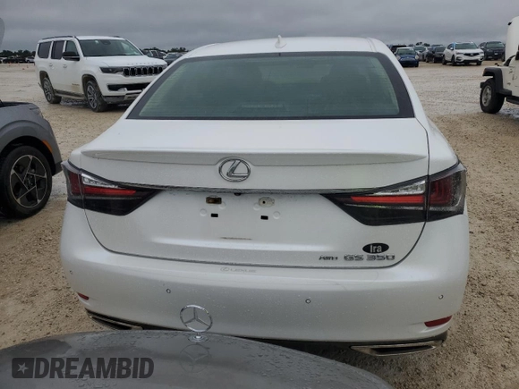 2016 Lexus GS 350 with VIN JTHCZ1BL4GA002028, listed as a Copart auction lot 74914494 with 0 mi miles and Salvage Title. Bid and sale history available at carsss.com. Image 6.