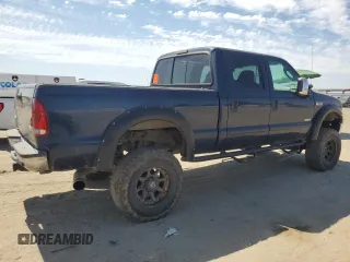 2006 Ford F-250 XL with VIN 1FTSW21P76EC57862, listed as a Copart auction lot 62905515 with 218,060 mi miles and Salvage title. Bid and sale history available at DreamBid. Image 3.