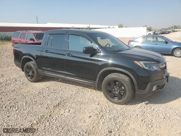 2018 Honda Ridgeline Black Edition with VIN 5FPYK3F89JB004537, listed as a Copart auction lot 75519004 with 74,595 mi miles and Salvage Title. Bid and sale history available at carsss.com. Image 4.