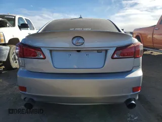 2012 Lexus IS 350 with VIN JTHCE5C2XC5002465, listed as a Copart auction lot 81585194 with 192,408 mi miles and Salvage title. Bid and sale history available at DreamBid. Image 6.