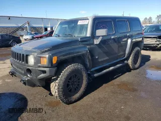 2008 Hummer H3 SUV with VIN 5GTEN13E688126339, listed as a Copart auction lot 47253915 with 201,270 mi miles and Clean Title. Bid and sale history available at carsss.com. Image 1.