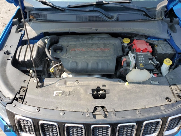 2019 Jeep Compass Latitude с VIN 3C4NJDBB2KT813287, выставлен на аукционе Copart как лот 59423195 с пробегом 118 585 миль миль и Списание • Salvage title. История ставок и продаж доступна на DreamBid. Изображение 12.