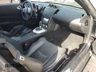 2007 Nissan 350Z with VIN JN1BZ34D97M504887, listed as a Copart auction lot 77140104 with 115,128 mi miles and Salvage Title. Bid and sale history available at DreamBid. Image 8.