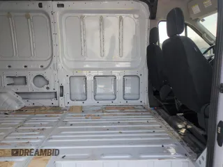 2023 Ford Transit with VIN 1FTBF8C88PKC07161, listed as a Copart auction lot 51319765 with 10,384 mi miles and Salvage Title. Bid and sale history available at DreamBid. Image 10.