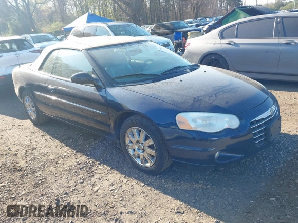 2005 Chrysler Sebring Limited with VIN 1C3EL65R15N638313, listed as a IAAI auction lot 42090291 with 80,105 mi miles and . Bid and sale history available at DreamBid. Image 1.