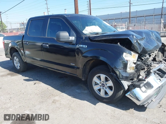 2016 Ford F-150 XL with VIN 1FTEW1CP7GKF05695, listed as a IAAI auction lot 42673645 with 134,368 mi miles and . Bid and sale history available at DreamBid. Image 1.