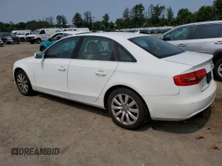2013 Audi A4 Premium with VIN WAUBFAFL9DA059267, listed as a Copart auction lot 60437425 with 84,409 mi miles and Salvage title. Bid and sale history available at DreamBid. Image 2.