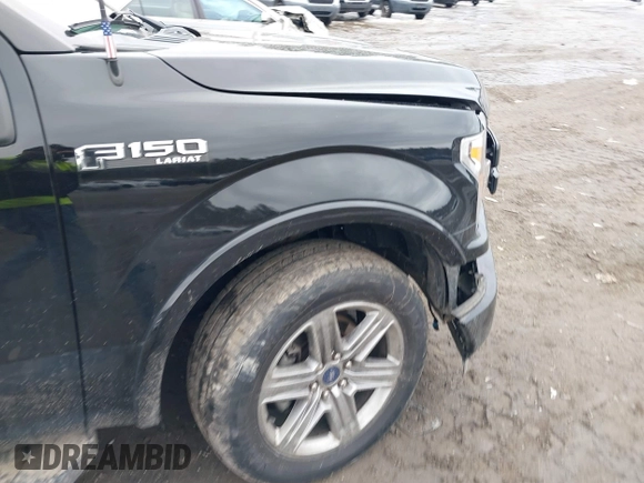 2018 Ford F-150 XL with VIN 1FTFW1E55JFE25165, listed as a IAAI auction lot 41708303 with 186,664 mi miles and . Bid and sale history available at DreamBid. Image 6.