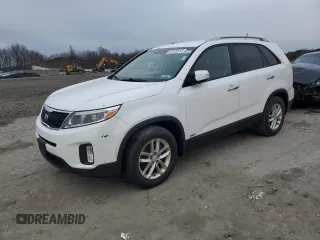 2014 Kia Sorento LX with VIN 5XYKTDA60EG518105, listed as a Copart auction lot 52570515 with 119,081 mi miles and Clean Title. Bid and sale history available at carsss.com. Image 1.