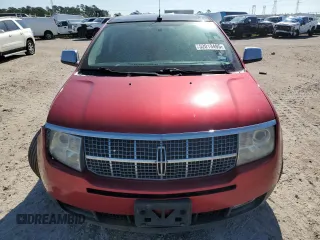2010 Lincoln MKX with VIN 2LMDJ8JC9ABJ21194, listed as a Copart auction lot 52019495 with 0 mi miles and Salvage Title. Bid and sale history available at carsss.com. Image 5.
