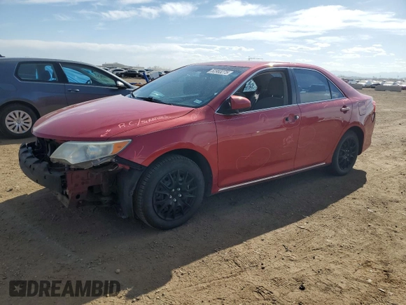 2013 Toyota Camry L with VIN 4T1BF1FK2DU638458, listed as a Copart auction lot 52963275 with 169,373 mi miles and Salvage Title. Bid and sale history available at carsss.com. Image 1.