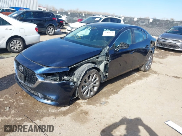 2019 Mazda 3 w/Select with VIN 3MZBPAAL1KM114606, listed as a IAAI auction lot 41424576 with 65,187 mi miles. Bid and sale history available at carsss.com. Image 17.