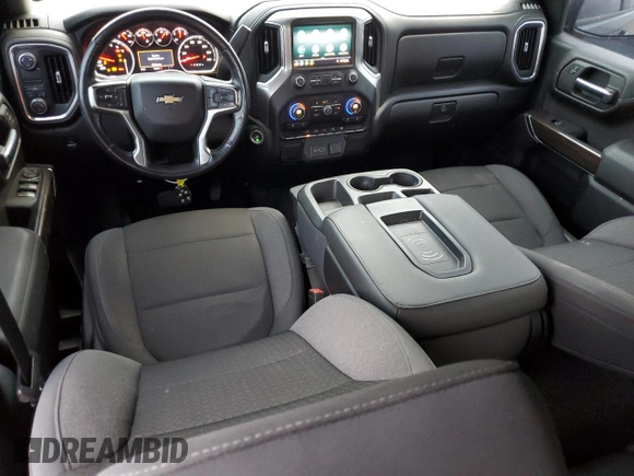 2019 Chevrolet Silverado 1500 LT with VIN 1GCRWCEK4KZ199182, listed as a Copart auction lot 77158204 with 70,660 mi miles and Salvage Title. Bid and sale history available at DreamBid. Image 8.
