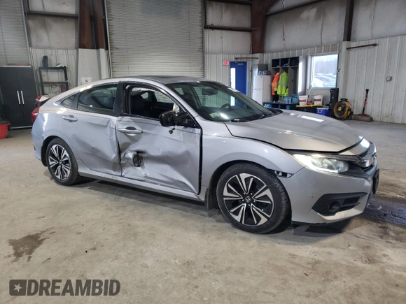 2016 Honda Civic Sedan EX-L with VIN 2HGFC1F73GH634275, listed as a Copart auction lot 46972205 with 159,902 mi miles and Salvage Title. Bid and sale history available at carsss.com. Image 4.