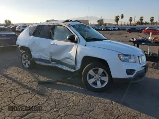 2011 Jeep Compass Latitude with VIN 1J4NT1FB7BD236694, listed as a Copart auction lot 46721365 with 150,897 mi miles and Salvage Title. Bid and sale history available at carsss.com. Image 4.