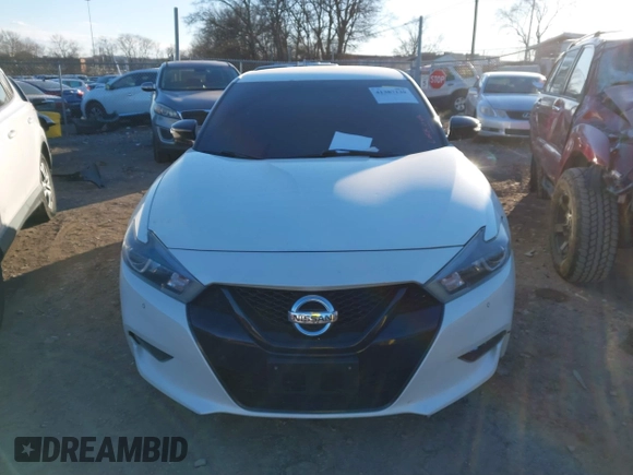 2018 Nissan Maxima SV with VIN 1N4AA6AP7JC372246, listed as a IAAI auction lot 41387139 with 104,686 mi miles and . Bid and sale history available at DreamBid. Image 12.