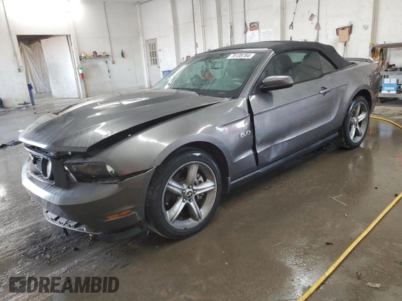 2011 Ford Mustang GT with VIN 1ZVBP8FF6B5114358, listed as a Copart auction lot 78138764 with 74,733 mi miles and Salvage Title. Bid and sale history available at DreamBid. Image 1.