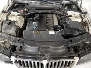 2008 BMW X3 3.0si with VIN WBXPC93468WJ24035, listed as a Copart auction lot 46179645 with 264,916 mi miles and Salvage Title. Bid and sale history available at carsss.com. Image 12.