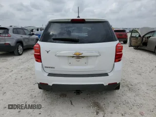 2017 Chevrolet Equinox LS with VIN 2GNALBEK5H1507484, listed as a Copart auction lot 50244405 with 117,068 mi miles and Salvage Title. Bid and sale history available at DreamBid. Image 6.