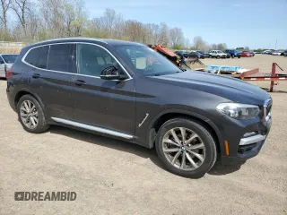 2019 BMW X3 xDrive30i with VIN 5UXTR9C52KLE18111, listed as a Copart auction lot 54522805 with 98,927 mi miles and Clean Title. Bid and sale history available at DreamBid. Image 4.