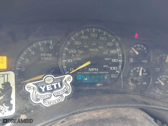 2001 Chevrolet Silverado 1500 LS with VIN 1GCEK19T41E124392, listed as a IAAI auction lot 41535247 with 306,514 mi miles. Bid and sale history available at carsss.com. Image 7.