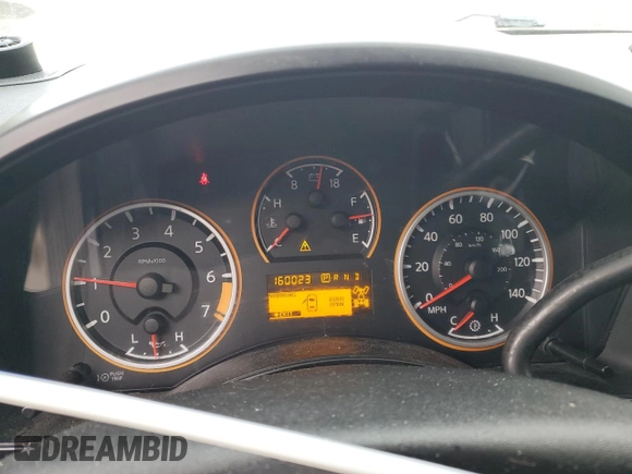 2010 Nissan Titan XE with VIN 1N6AA0EJ8AN313124, listed as a Copart auction lot 82052444 with 160,023 mi miles and Salvage Title. Bid and sale history available at carsss.com. Image 9.