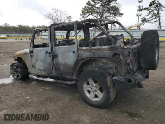 2018 Jeep Wrangler Unlimited Sport S с VIN 1C4BJWDG7JL821760, выставлен на аукционе Copart как лот 53657455 с пробегом Не указан миль и Списание • Salvage title. История ставок и продаж доступна на DreamBid. Изображение 2.