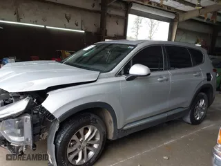 2019 Hyundai Santa Fe SE with VIN 5NMS23AD9KH035161, listed as a IAAI auction lot 41757044 with 124,835 mi miles. Bid and sale history available at carsss.com. Image 14.