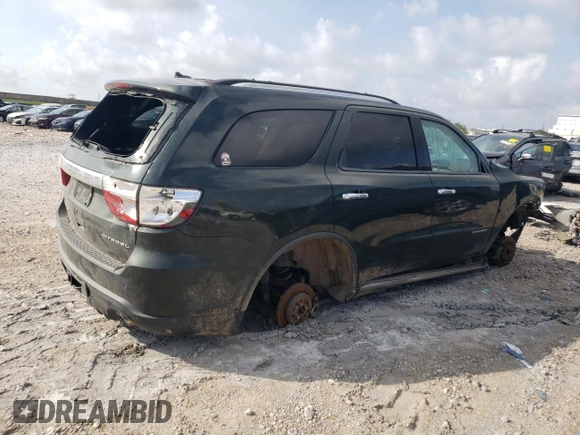 2011 Dodge Durango Citadel z VIN 1D4SD5GT8BC592407, wystawiony jako Copart lot #54260555 z przebiegiem Nie podano mil oraz Szkoda całkowita • Salvage title. Historia ofert i sprzedaży dostępna na DreamBid. Obrazek 3.