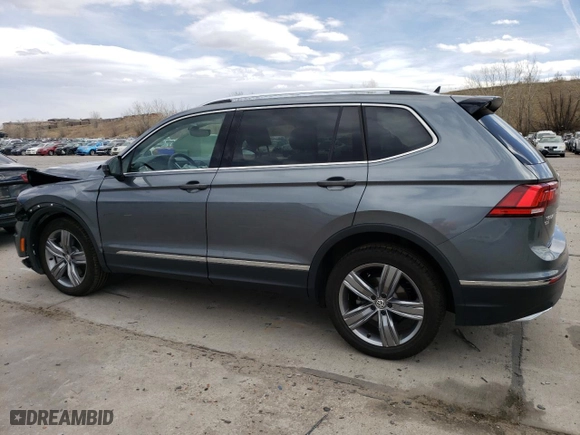 2021 Volkswagen Tiguan SE with VIN 3VV2B7AX0MM082811, listed as a Copart auction lot 50584035 with 6,598 mi miles and Salvage Title. Bid and sale history available at carsss.com. Image 2.